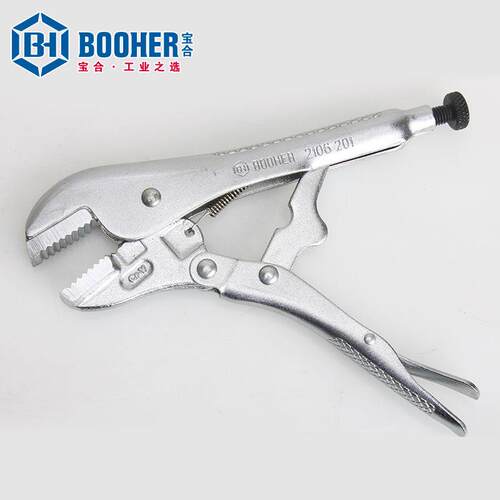 Booher宝合手动工具 直口带刃大力钳BH2106201/02 7