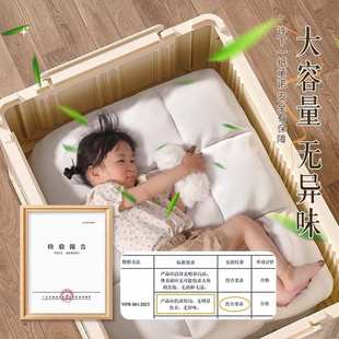 收纳柜储物柜置物柜家用塑料折叠多层厨房物品收纳柜杂物柜 免安装