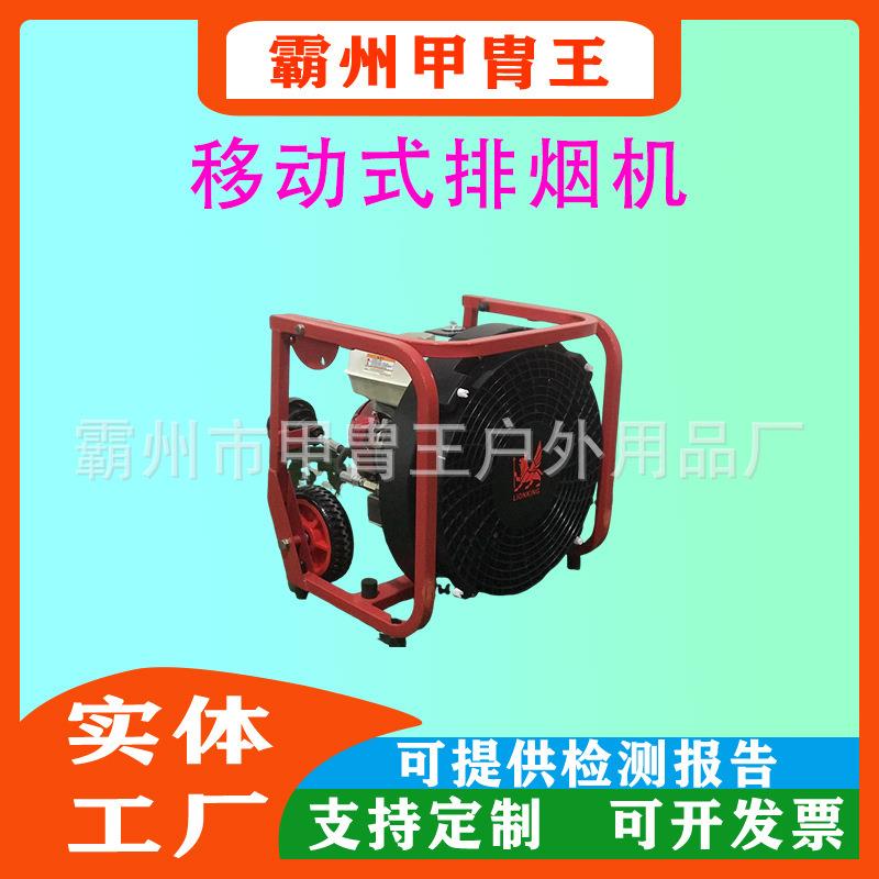 多功能移动式排烟机正压式汽油除烟机汽油动力机动风机