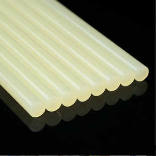 黄色高温热熔胶棒汽车内饰不拉丝高温胶棒超粘特粘电缆胶热熔胶