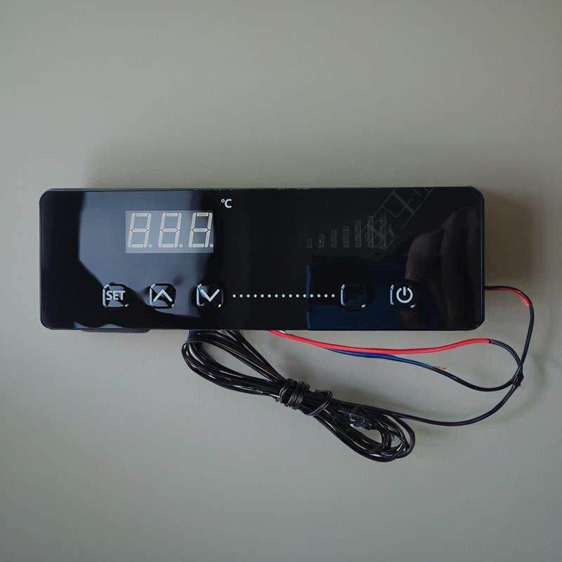 商用冰柜温度控制器电子数显控温器带监视器温控仪表冷柜控制器开