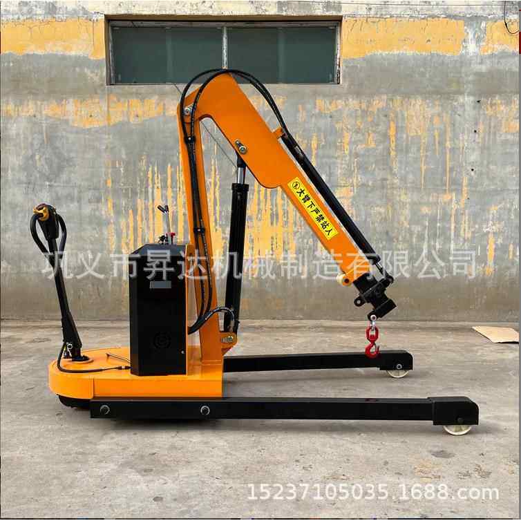 机械全电动液压移动小型吊机便携式移动小吊车移动式提升机