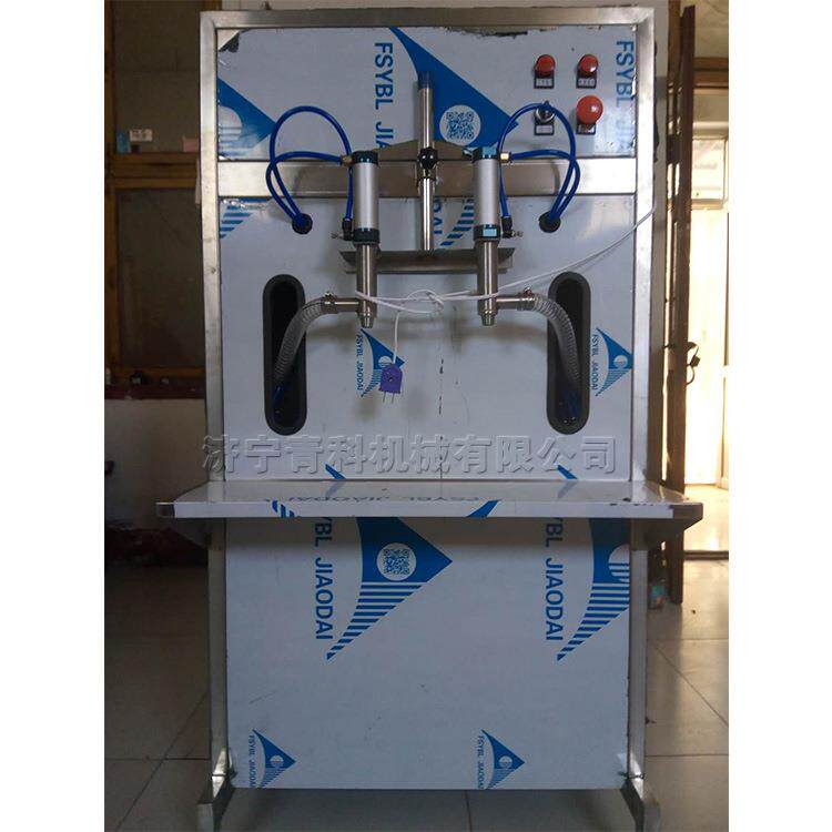 恒流计时半液体灌桶机双头气动定量灌装机洗洁精装瓶装罐工具