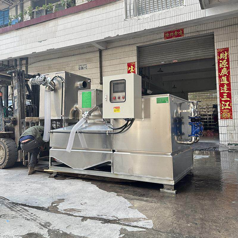 铁山源成品隔油池25立方油水分离器手自一体智能自动隔油提升设备