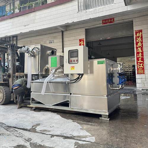 山源设成品隔油池25立方油智水分离器手铁自一体能513自动隔油提