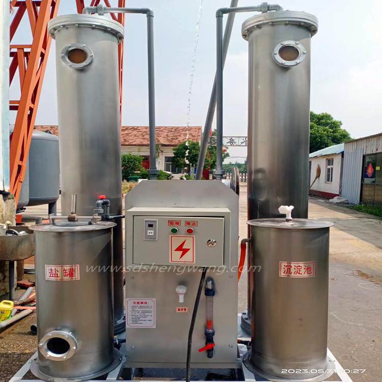 胜王水处理全自动钠离子交换器锅炉除垢软化水一体化设备