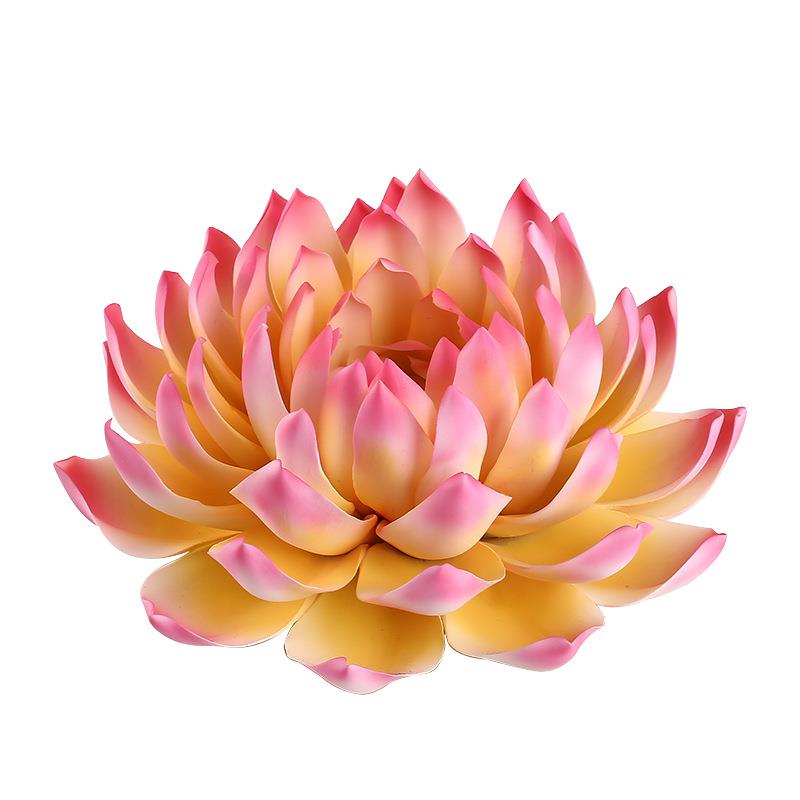 禅意中式香插陶瓷睡莲花朵线香座家用大号莲花手工装饰品香器摆件