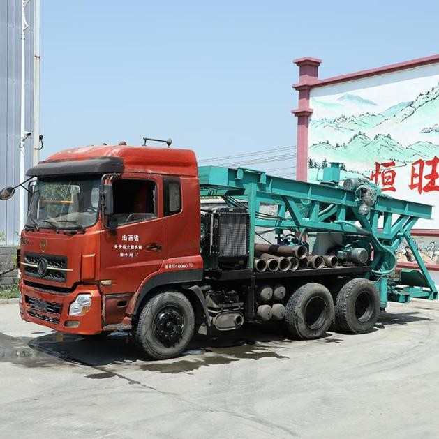 车载反循环钻机 灌注桩成孔工程大扭矩打桩反井钻机 反循环钻井机