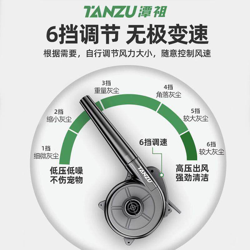 家用鼓风机电强劲大功率手提式清灰工业吹吸两用风机装修清洁商用