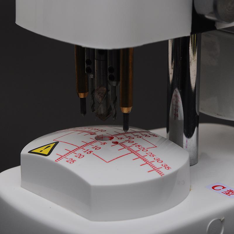 眼镜设备仪器三孔机LY-918C眼镜模板打孔机镜片加工设备 热卖