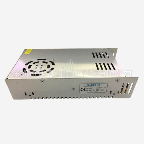 12V33A工业开关电源 监控安防LED灯带灯条电源 12V400W铝壳电源
