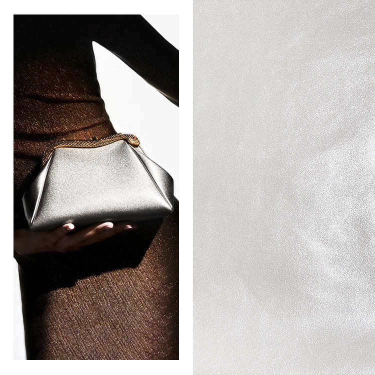 现货新款人造革0.6厚羊仔纹细纹超纤底箱包鞋材手袋包装超纤皮料