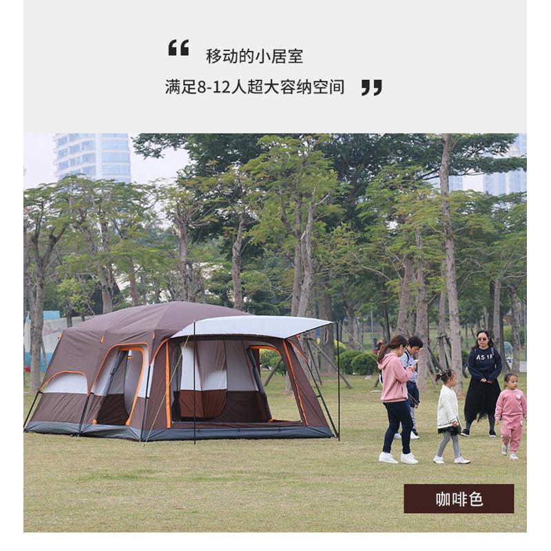 一厅厂家一室批发户外二实力加厚野营露营室帐篷一厅多人户外用品