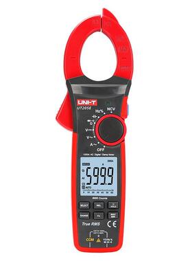 U0T208B优德数字391钳形利表真有效值交直流100防烧浪涌电流A电压