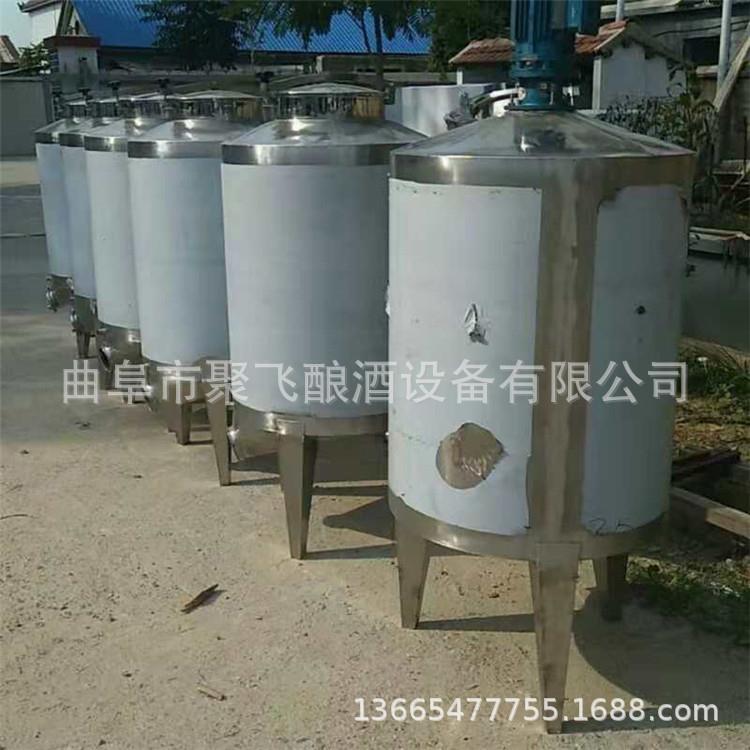 生产定制零不锈钢56902立式酒容器 4材储质酒厂0周售转罐大型酒罐