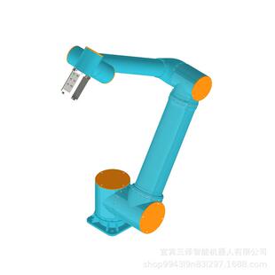 工m业六轴轻型机械臂工作径SYX1212A作1200m范围广协半型轻量化机