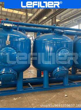 农业灌溉用浅层砂过滤器50m³/h大流量果园农田滴灌系统除杂设备