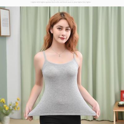 Outdoorfun 3 2 1 Womens Tank Tops Built Bra Scoop Neck Women