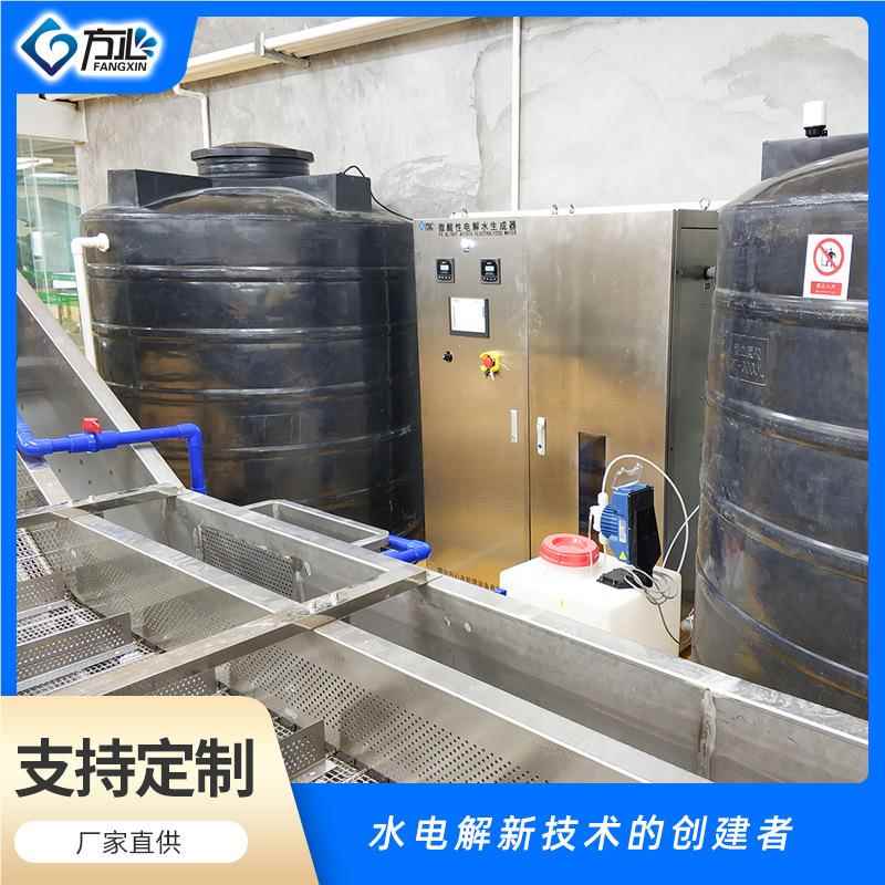 次厨NWR净菜方央果蔬加工用心大型微酸水次氯酸水设备 氯酸水生成
