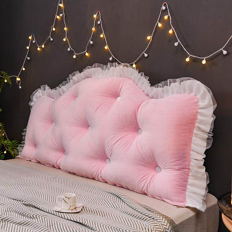 新款简约靠垫床上大靠背榻榻米软包卧室靠枕护腰枕可拆洗休闲靠背