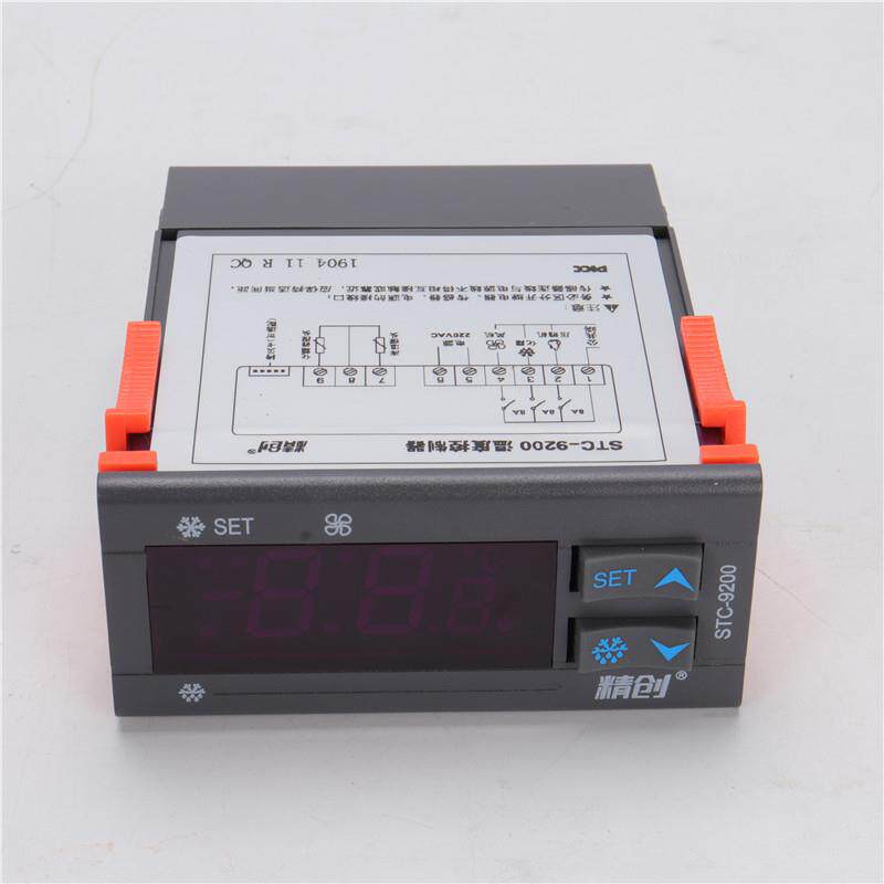 精创STC-9200温度控制器 制冷、化霜、风机控制 双探头冷库控制器