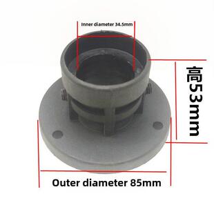 欧式气保焊枪接头法兰盘送丝机接口法兰主体底座一体气保焊机配件