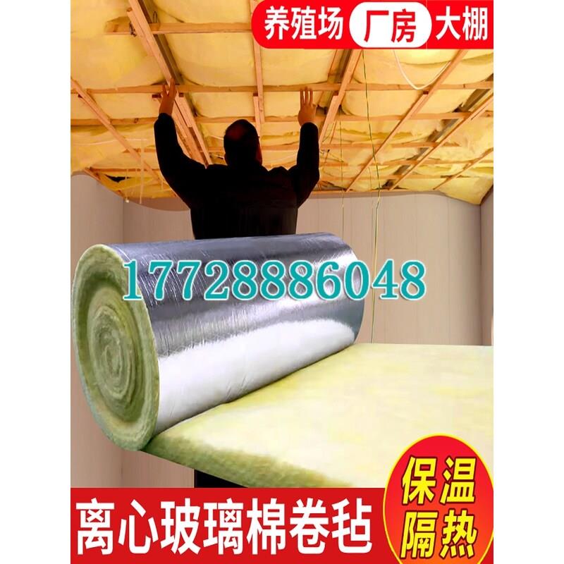 丝绵养殖大棚岩棉隔音棉墙体防火棉岩棉卷保温棉隔热棉玻璃棉卷毡