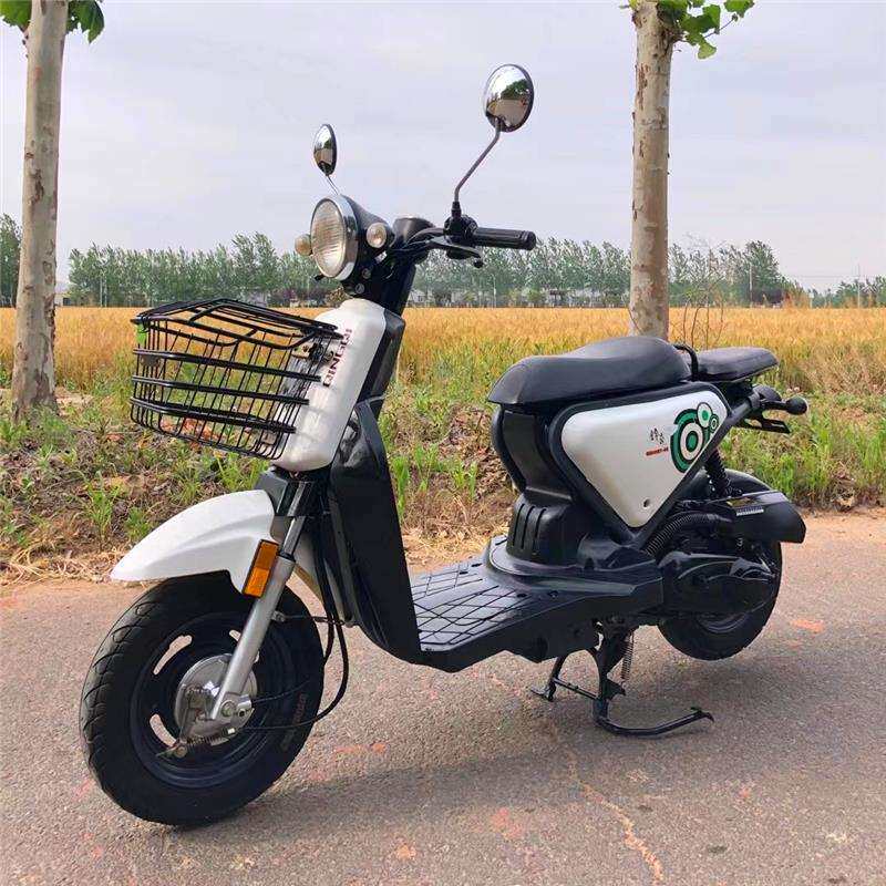 适用新款轻骑小铃鹿50CC省油踏板车男女代步外卖燃油助力摩托