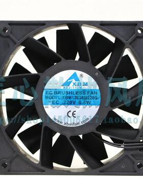 XBM ASZITION XBM12038M220S EC 220V 6.8W 12厘米散热风扇