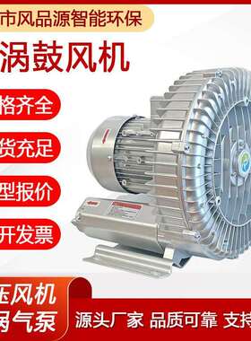 2PB710H37高压旋涡生物发酵鼓风机真空泵工业除尘漩涡式气泵