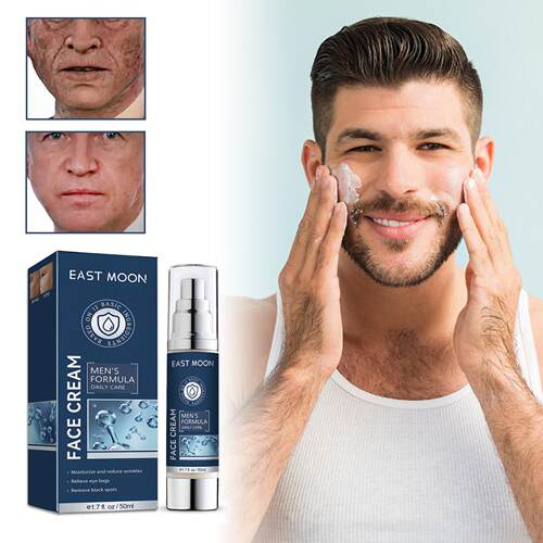 East Moon Men's Facial Moisturizing Cream - Hydrating and No