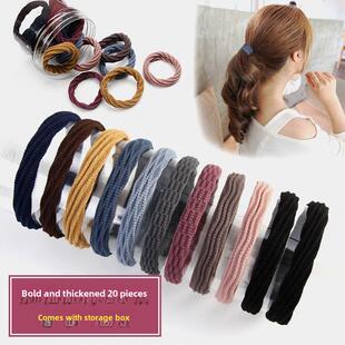 Hairband rubber band women's headband Korean high elasti