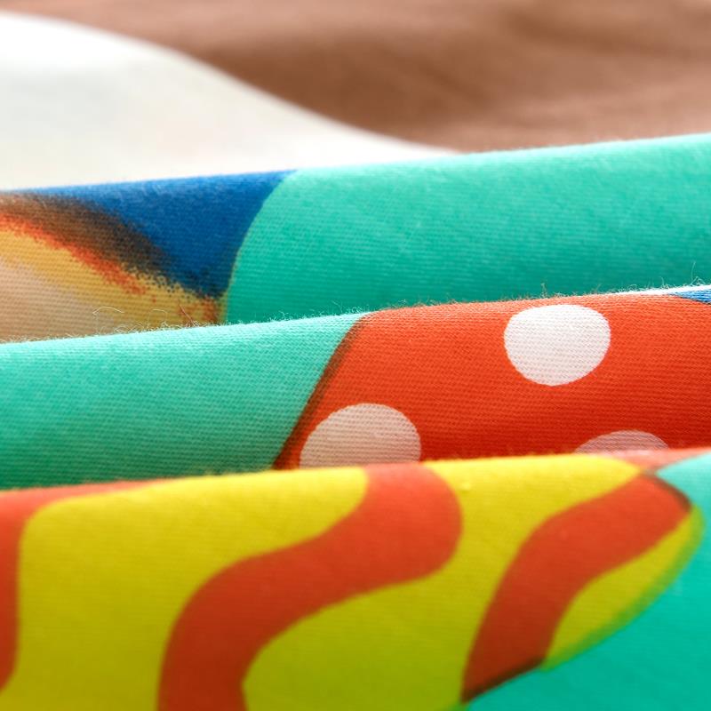 正品被5全棉四件套纯棉简约床上用品1.米床套1.8m单2.0m双人床四