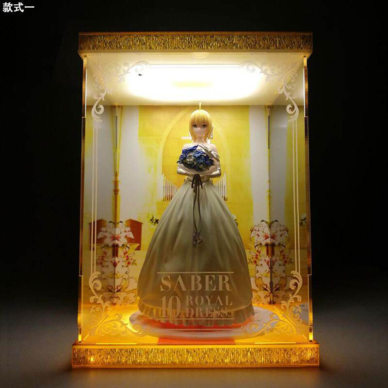 【移不动】Aniplex Saber 婚纱 皇家礼服 十周年 手办专用展示盒