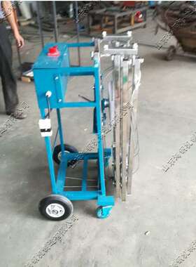 小型空心砖切槽设备 升降式混凝土挖槽设备 建筑工程墙面开槽机