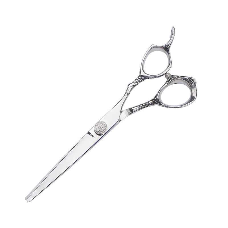 6.0英寸美发剪刀高档专业发型师理发剪刀亮光高档不锈钢440C钢材