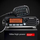 6058泥浆头卡 6158 船用24V高频对讲100W大功率U V节车载收音机Mt