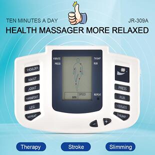 JR309 Electrical Puls Unit Russian Massage Tens EMS Pads