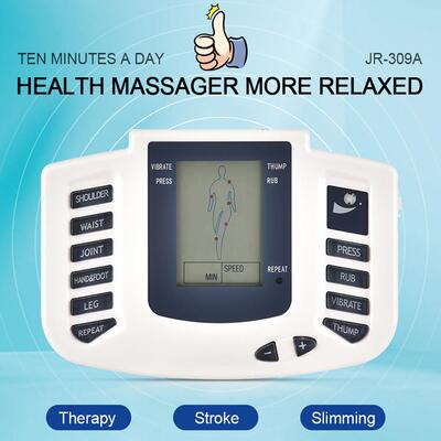 JR309 EMS Tens Massage Unit +16 Pads Russian Electrical Puls