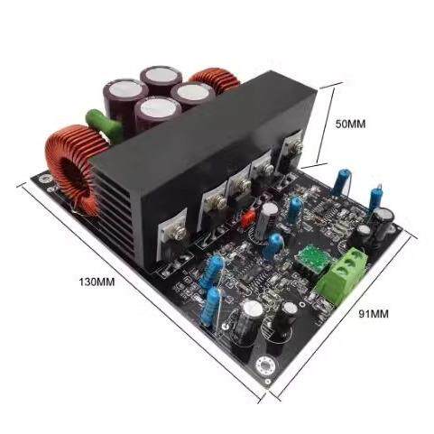 D 类 IRS2092 600W + 600W 立体声通道 HiFi 音频舞台家用功放板