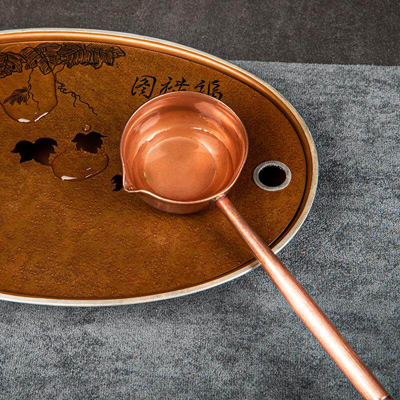 紫铜茶勺分茶勺分茶器咖啡勺