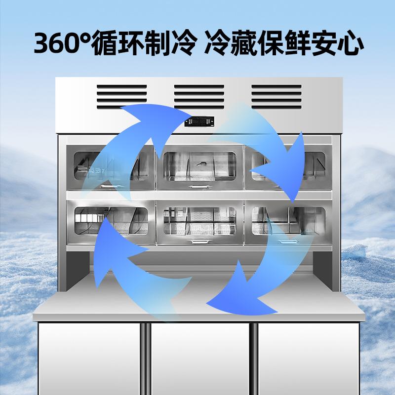 抓串柜 商用冒菜烧烤店冷藏保鲜冷冻麻辣烫点菜展示柜明档厂家