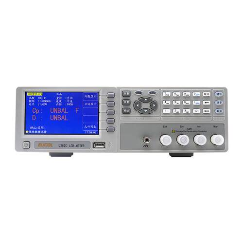 U2837C数字电桥LCR电桥品检来料检测电容电阻仪电感100KH