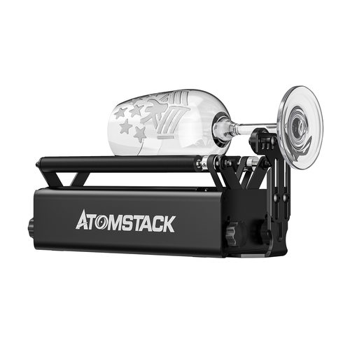 ATOMSTACK R3PRO滚轴旋转激光雕刻辅助配件圆柱面曲面打标