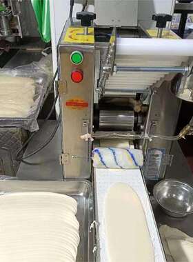 商用小型烩面片成型机仿手工河南烩面片机自动刷油没有废料