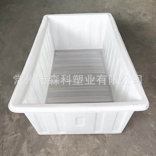 1200L方箱印染推布车方桶pe方形塑胶箱牛筋塑料方箱养殖水箱