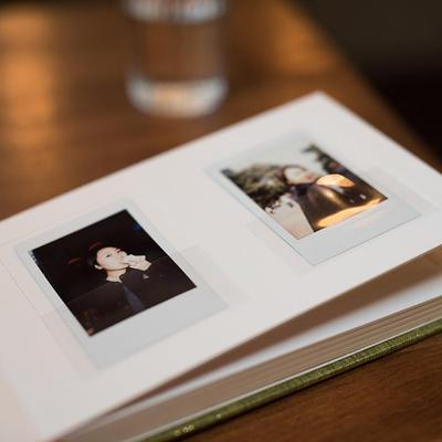 3寸mini拍立得相本婚礼签到宝宝成长纪念册papertravel书画纸礼