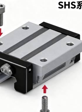 THK导轨滑块HSR8R HSR10RM HSR12RM HSR15R SHS15R SHS20轴承丝杠