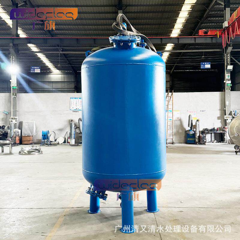 源头厂家直供大连生活污水预处理前置过滤器 广旗牌碳钢过滤器