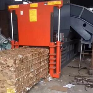 大型卧式编织袋液压打包机打捆机废料压缩打包机设备浙江打包机
